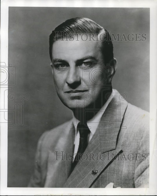 1957 Press Photo FD Roosevelt Jr Auto Distributing Firm - Historic Images