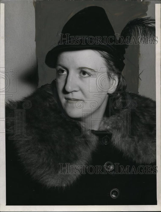 1941 Press Photo Mrs Theresa Begany - Historic Images