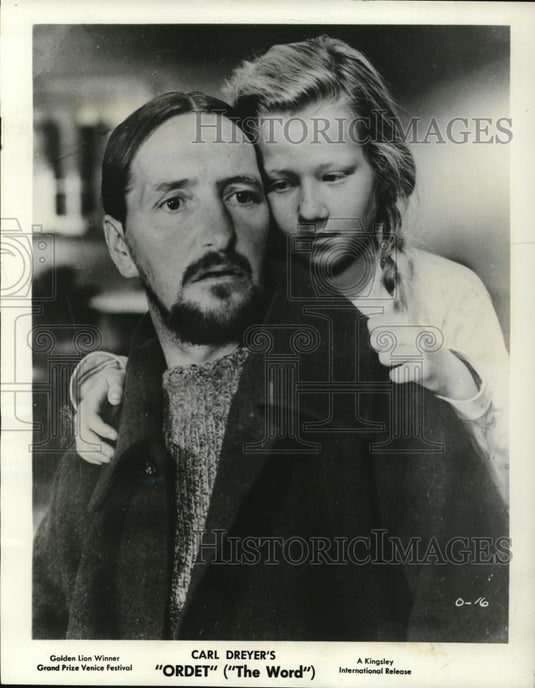 1958 Press PhotoPreben Rye in Ordet - Historic Images