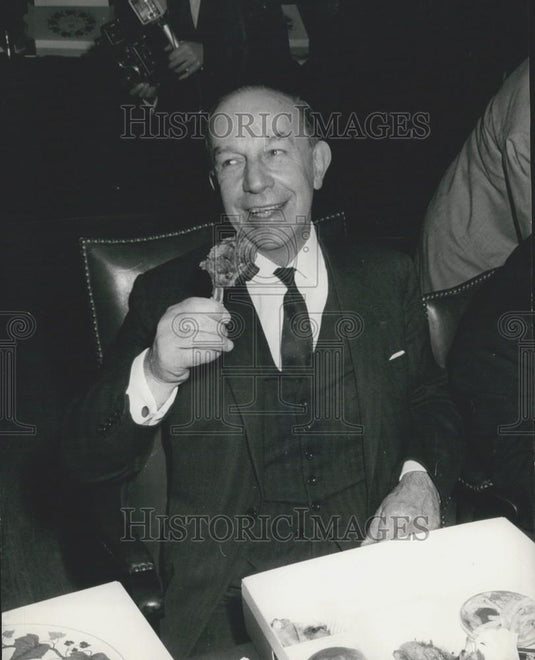 1967 Press Photo Mr. Paul Chambers, I.C.I's chairman - Historic Images