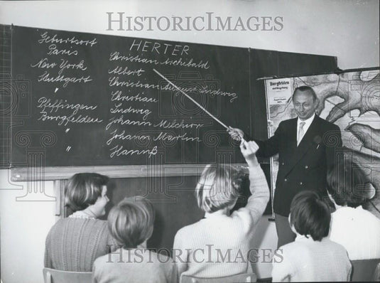 Press Photo U.S. Foreign Minister has German ancestors - Historic Images