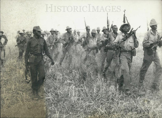 1986 Press Photo  Robles from the Sudanese people's liberation front - Historic Images