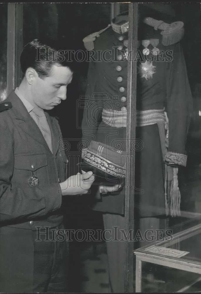 1959 Press Photo Napoleon III Exhibition Hotel Des Invalides - Historic Images