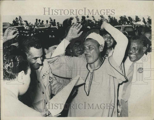 1954 Press Photo Thousands of Egyptian Peasants Become Land Owners - Historic Images