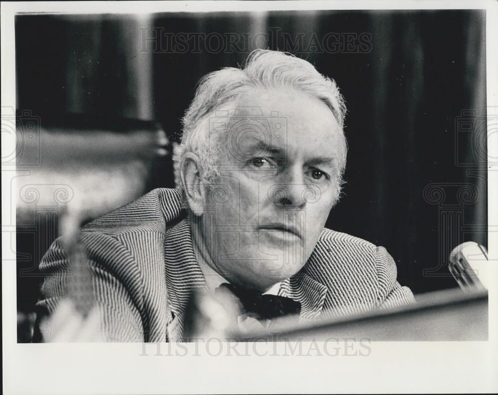 1975 Press Photo Congressman Otis G Pike - Historic Images