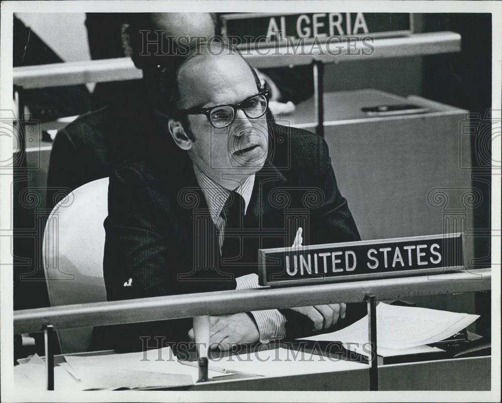 1981 Press Photo U.S. Assistant Secretary of State James Malone - Historic Images