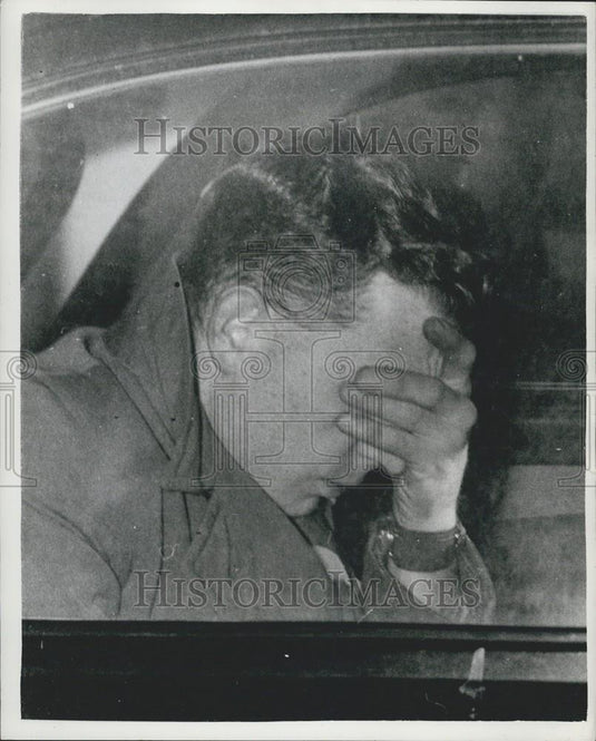 1960 Press Photo Mr. Gordon Jeffs, the husband of the accused, - Historic Images