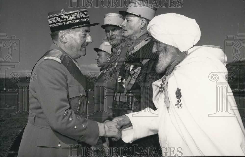 Press Photo General Guillaume Receives Ribbon of the Grand Cross - Historic Images