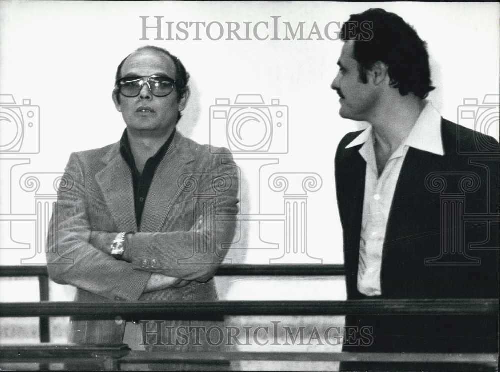 1977 Press Photo Director Pasquale Squitieri Goes To Court - Historic Images