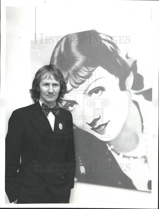 1975 Press Photo Artist Ivan Durant - Historic Images