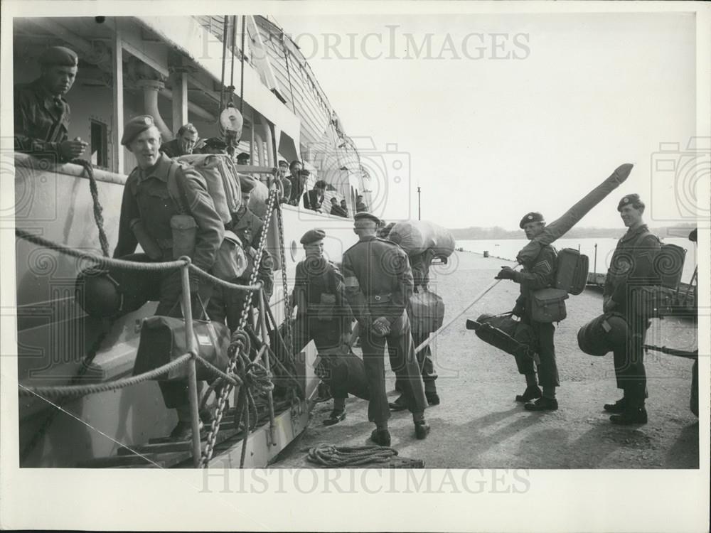 1953 Press Photo Norwegian Germany-Command, Norwegian Transporter Svalbard - Historic Images