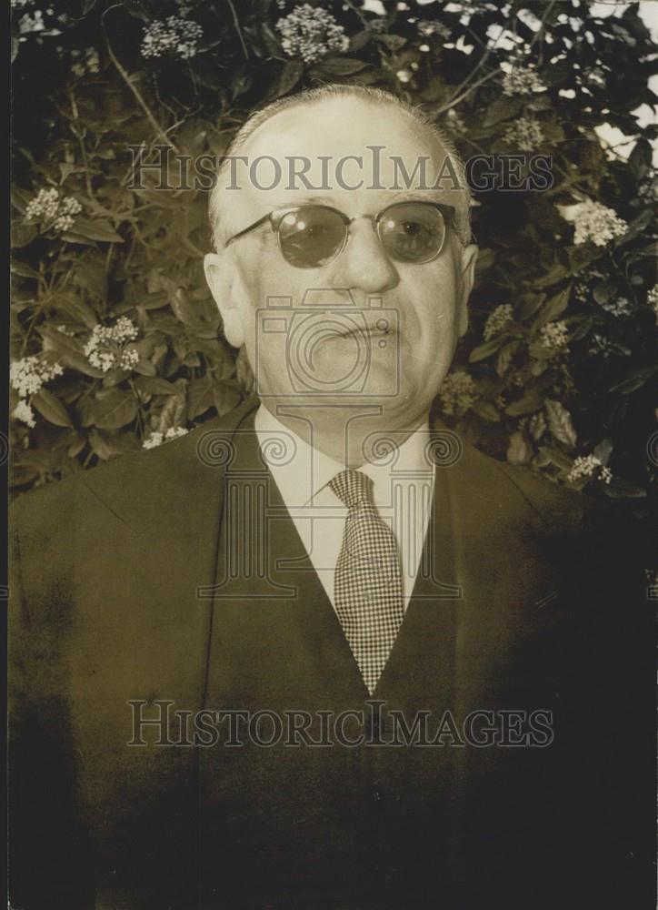 Press Photo Deputy Premier of Greece,George Mavros - Historic Images