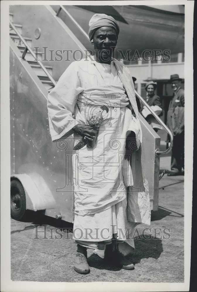 1953 Press Photo Chief Kawanga  from Nyasaland - Historic Images