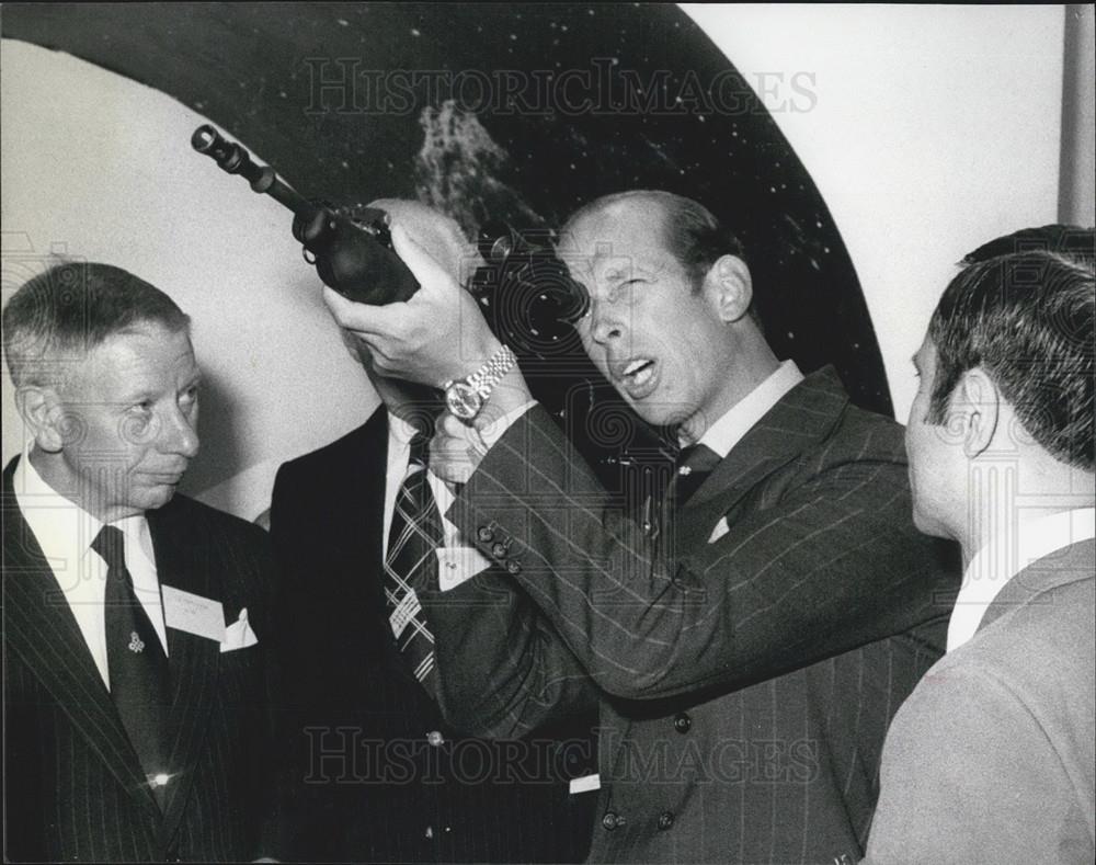 1978 Press Photo  Duke of Kent, opened the British Army Equipment Exhibition - Historic Images