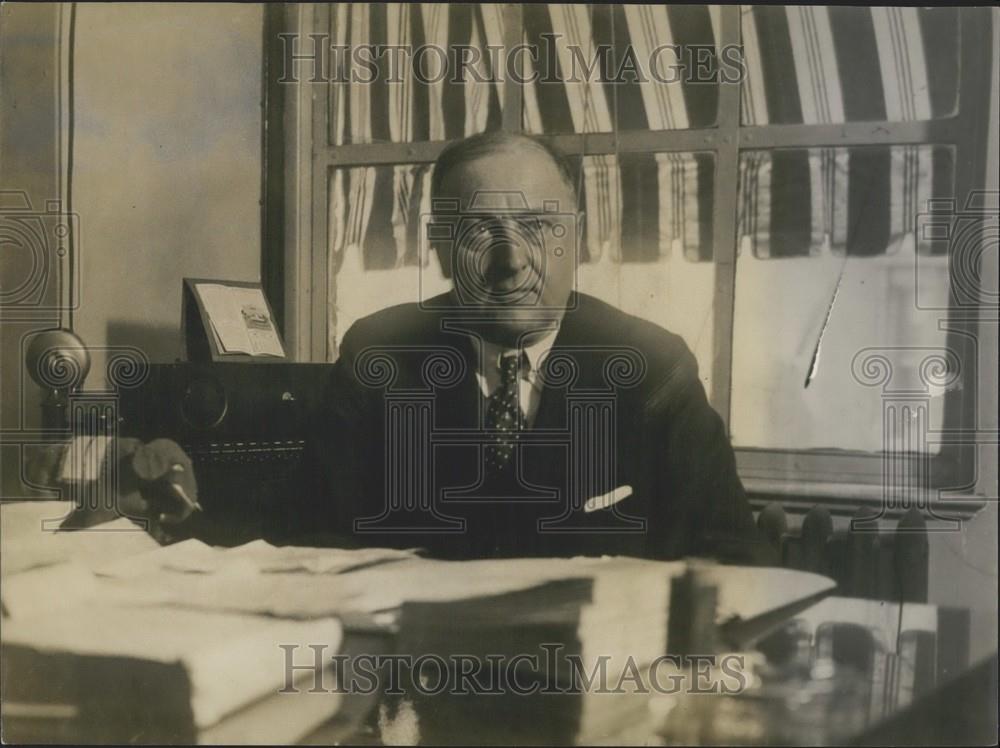 1923 Press Photo Mr. Harry Daugherty ,Atty Gen gor Pres Harding - Historic Images