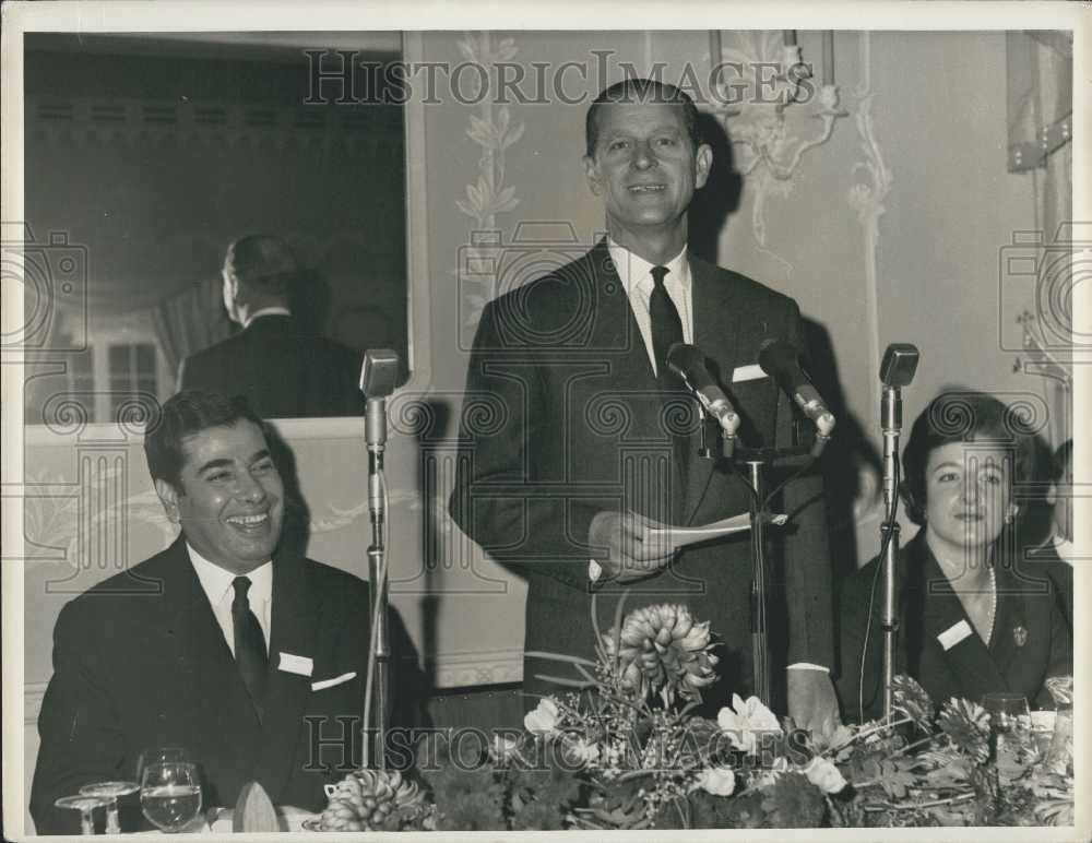 Press Photo Dr Kamal M. Hagras &amp;Marta Bosacoma Bonel,Duke Of Edinburgh - Historic Images