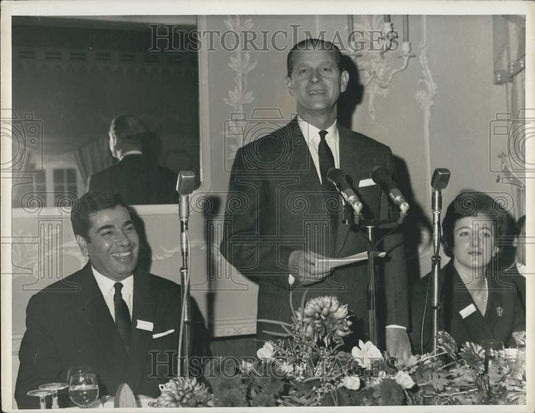 Press Photo Dr Kamal M. Hagras &Marta Bosacoma Bonel,Duke Of Edinburgh - Historic Images