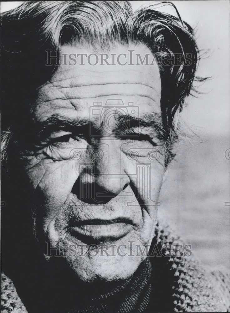 1973 Press Photo Robert Ryan,  63 Movie Actor Died of Cancer - Historic Images