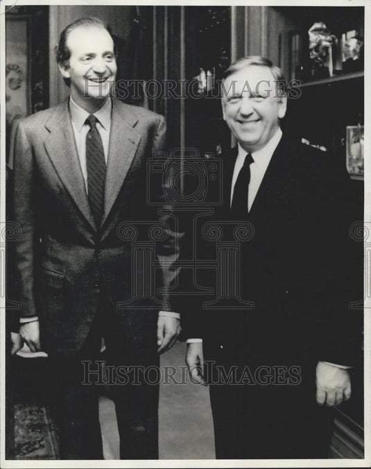 Press Photo His Majesty Don Juan Carlos I, King of Spain - Historic Images