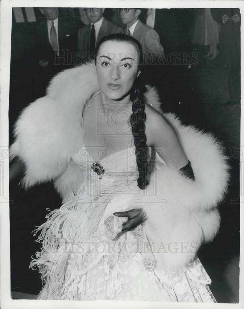 1954 Press Photo Ballerina Marika De Rivera - Historic Images