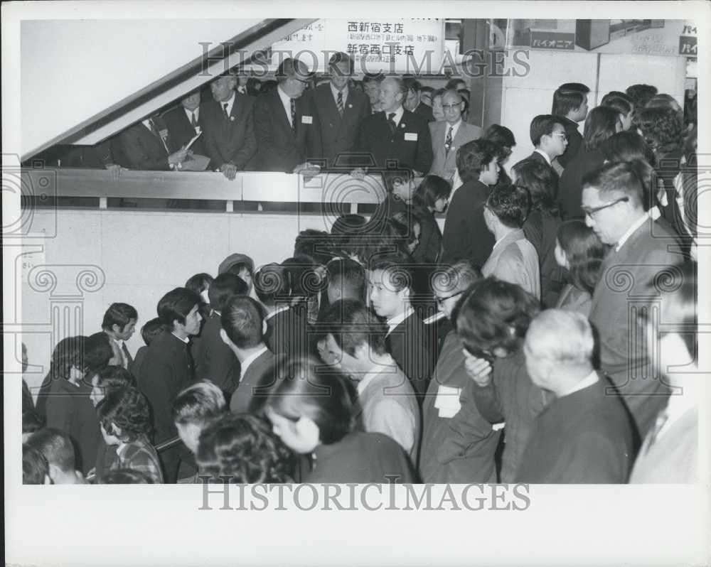 Press Photo New York Mayor, John Lindsay in Toyko - Historic Images