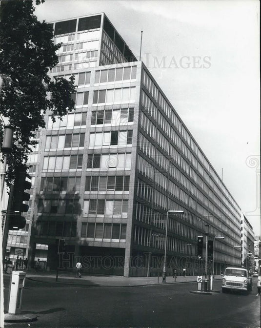 Press Photo New Scotland Yard Police Station, London England - Historic Images