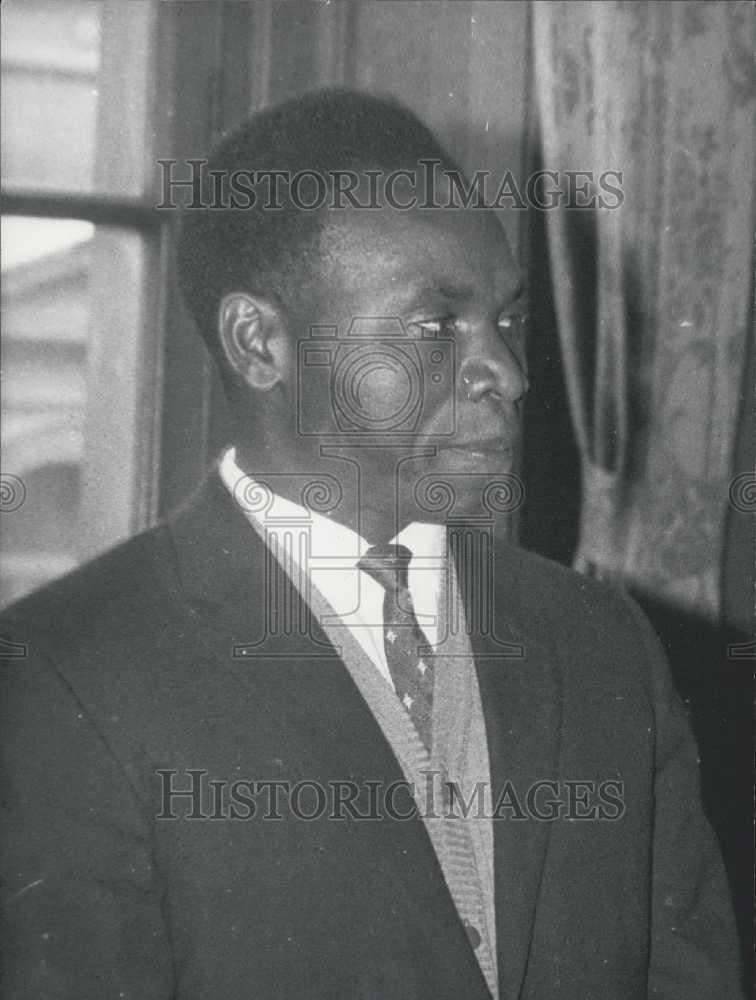 1965 Press Photo He Will Represent Zambia at the Funeral of Sir Winston Churchil - Historic Images