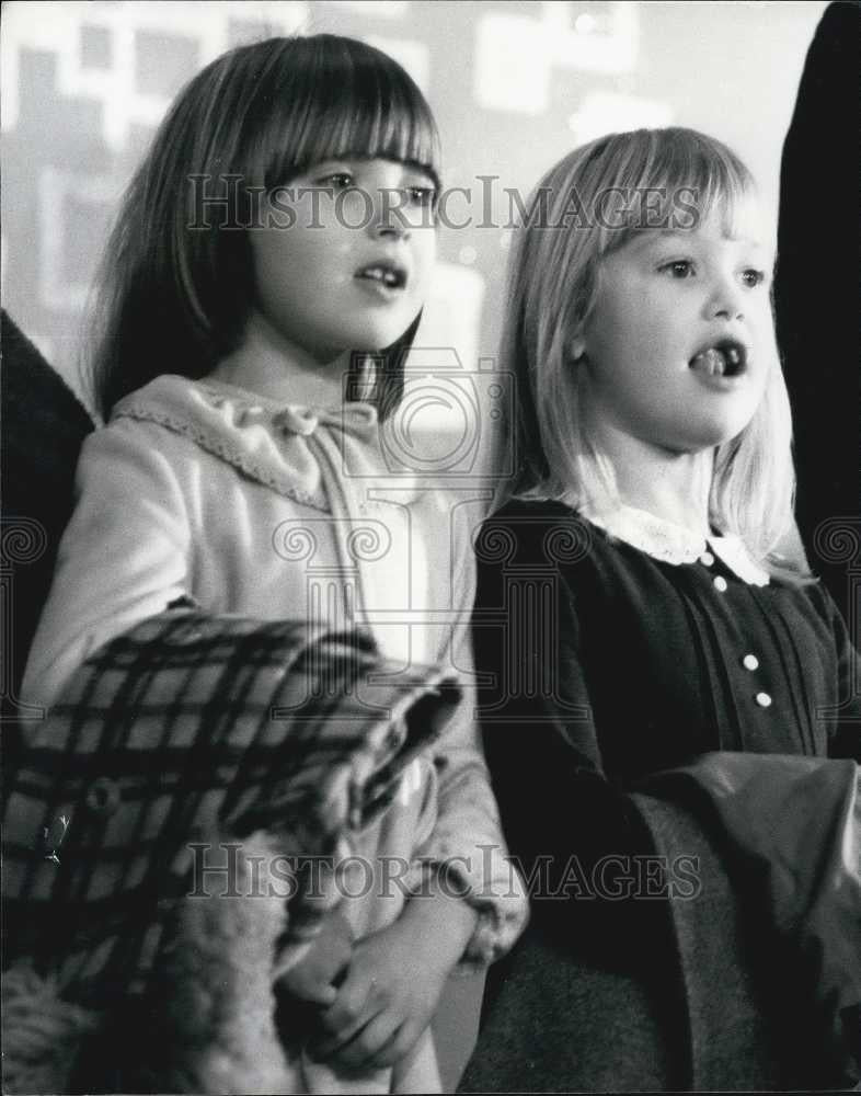 1981 Press Photo Auditions for the Sound of Music for Children - Historic Images