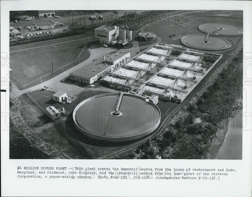 Press Photo Domestic Waste Plant - Historic Images