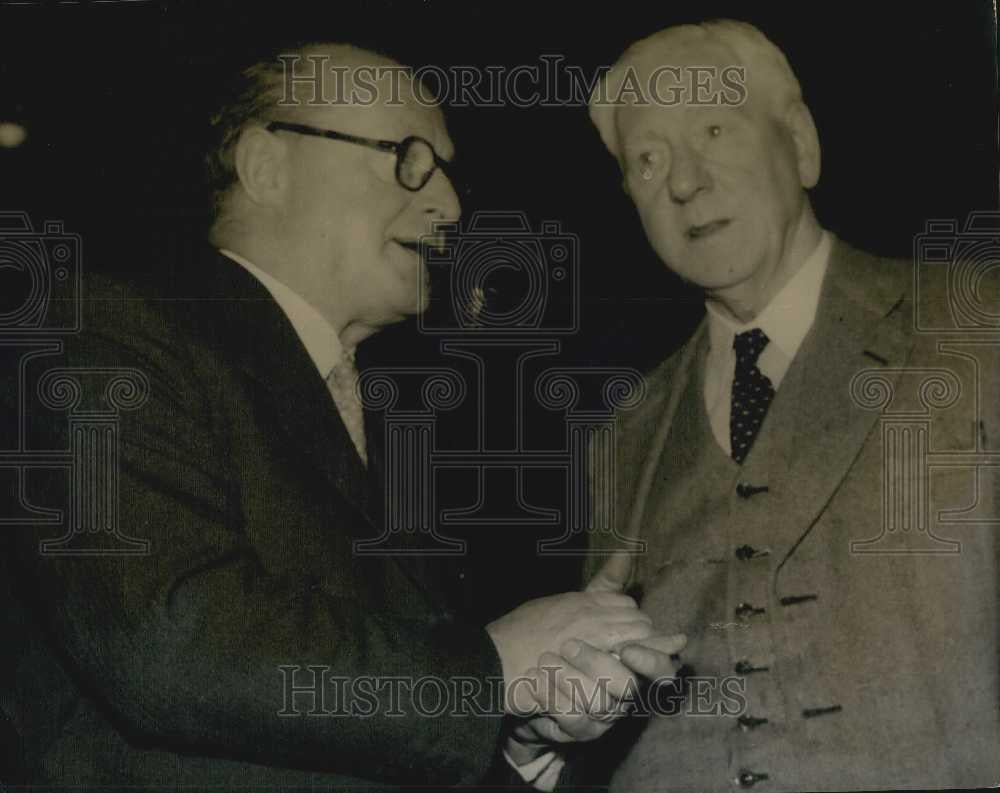 Press Photo Lord Citrine at Opening of Congress House - Historic Images