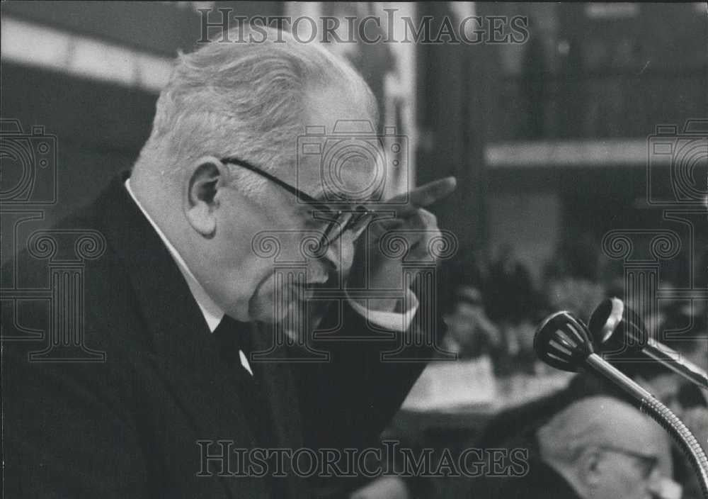 1966 Press Photo 11th Annual Communist Party Conference - Historic Images