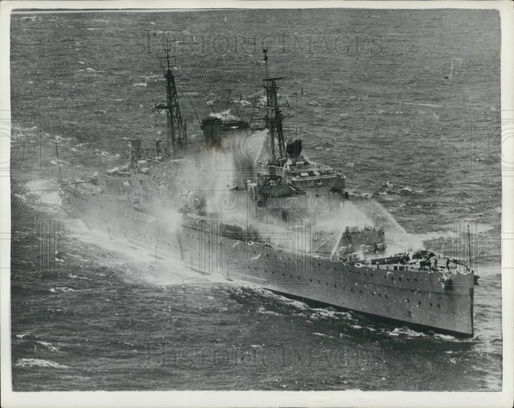 Press Photo Cumberland &quot;Pre-wetting&quot; for tests - Historic Images