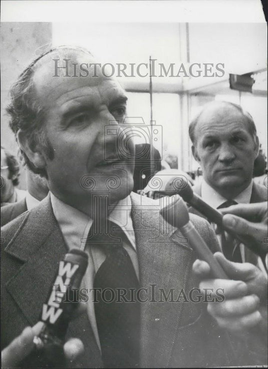 1972 Press Photo Senator George McGovern, Presidential Candidacy - Historic Images