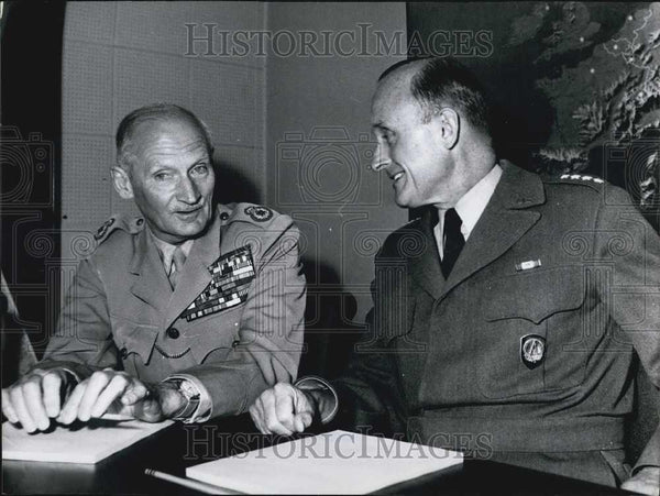 Gen. Alfred Gruenther Succeeds General Ridgeway as Allied Commander ...