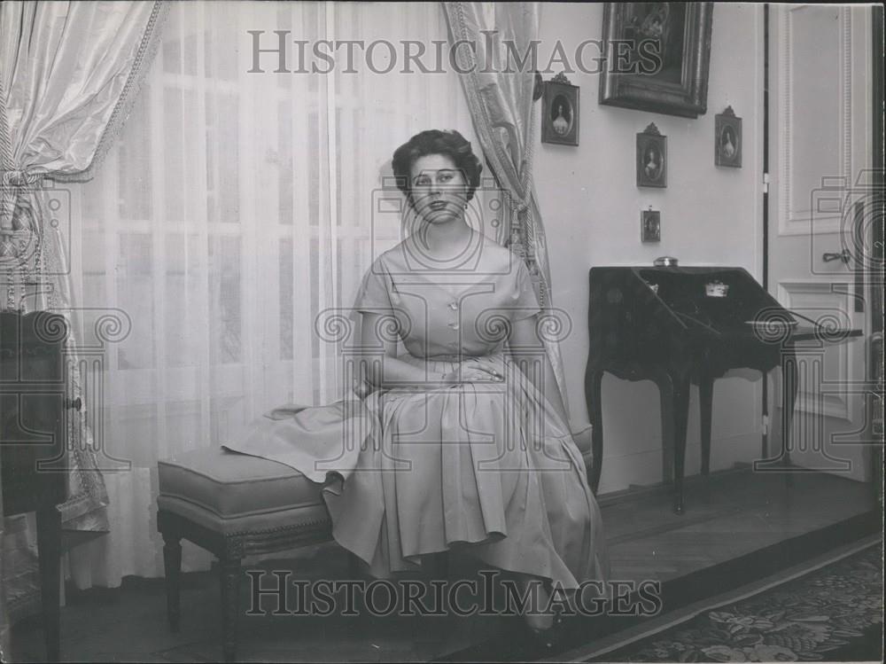 Press Photo Princess Isabella daughter of the Count of Paris - Historic Images