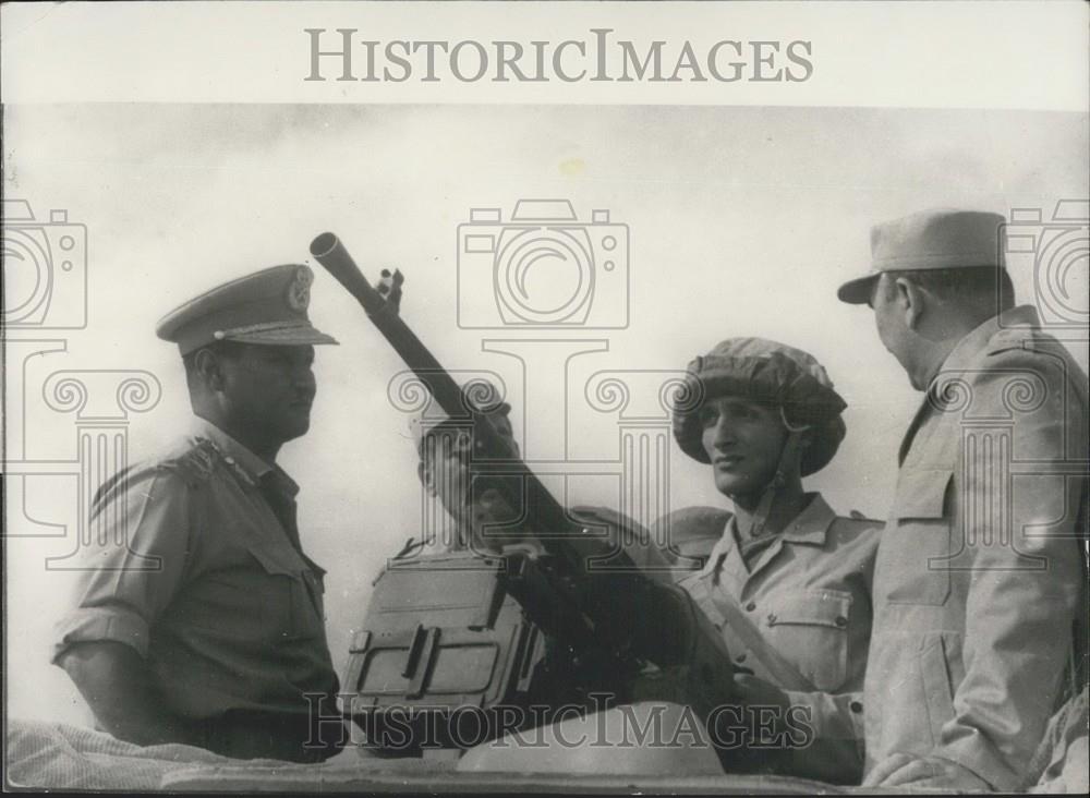 Press Photo General Numeiry visits U.A.R. - Historic Images