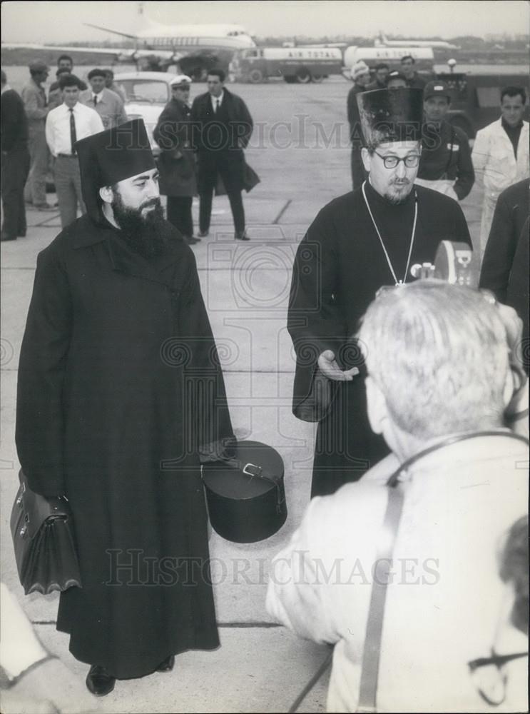 1962 Press Photo Vladimir Kotlyaru & Vitaly Borovi at Ecumenical Council - Historic Images