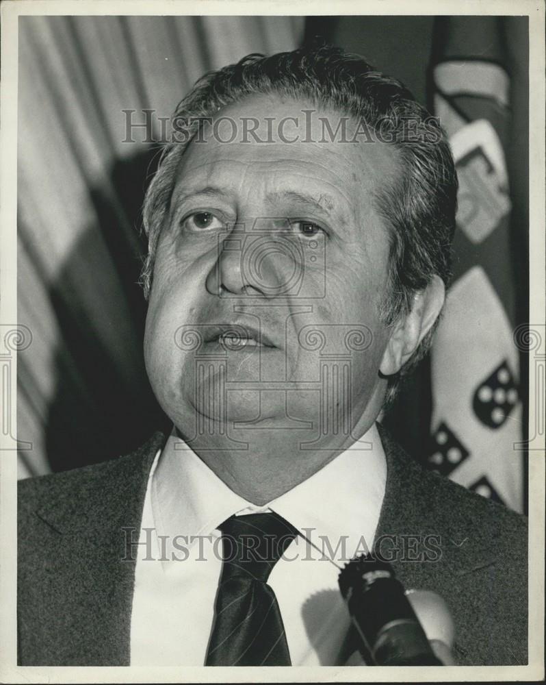 Press Photo Prime Minister of Portugal, Mr.Mario Soares - Historic Images