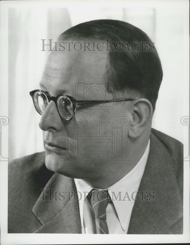 Press Photo Federal Minister Of Education,Dr. Heinrich Drimmel - Historic Images