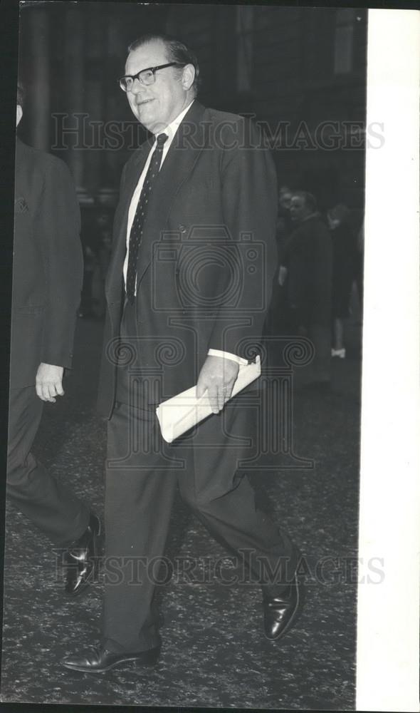 1970 Press Photo Home Secretary Reginald Maudling - Historic Images