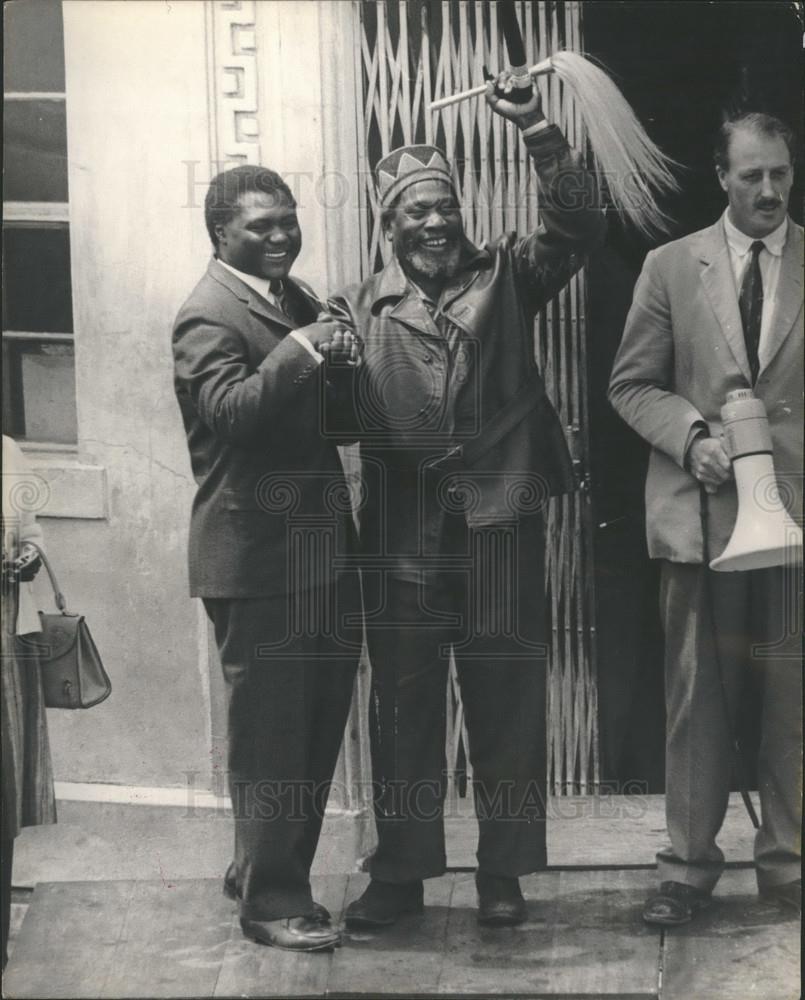 1963 Press Photo Kenya President Jomo Kenyatta - Historic Images