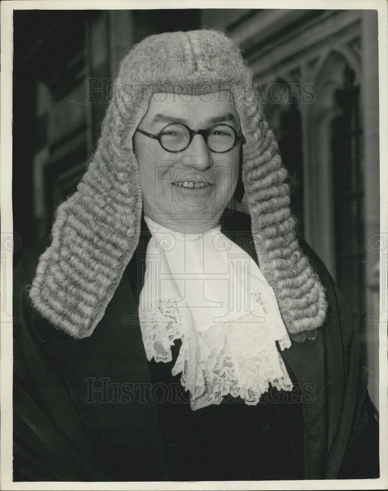 1959 Press Photo Samuel Knox Cunningham New Queen's Council Sworn House Lords - Historic Images