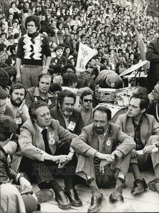 Press Photo Dr. Mario Soares - Historic Images