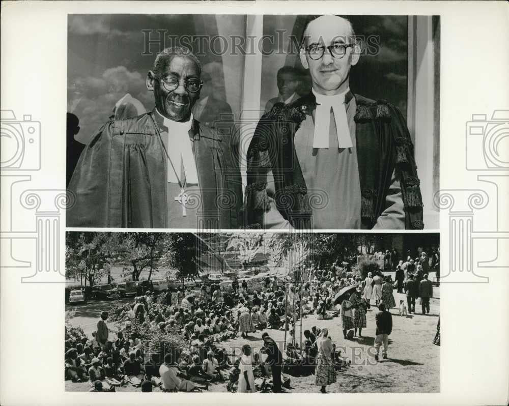 1961 Press Photo Goatherder Right Reverend Charles Muhoro Becomes Church Leader - Historic Images