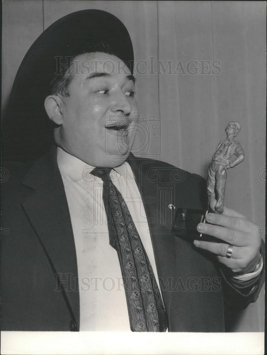 1959 Press Photo Max Dupuy (Alias "max the necktie") - Historic Images