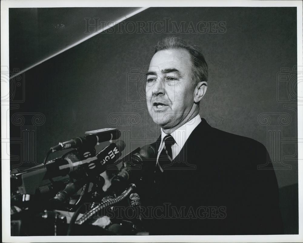 1968 Press Photo Democratic presidential candidate Eugene McCarthy - Historic Images