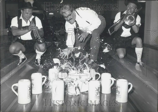 1961 Press Photo October Festival  German comedian Willy Millowitsch - Historic Images