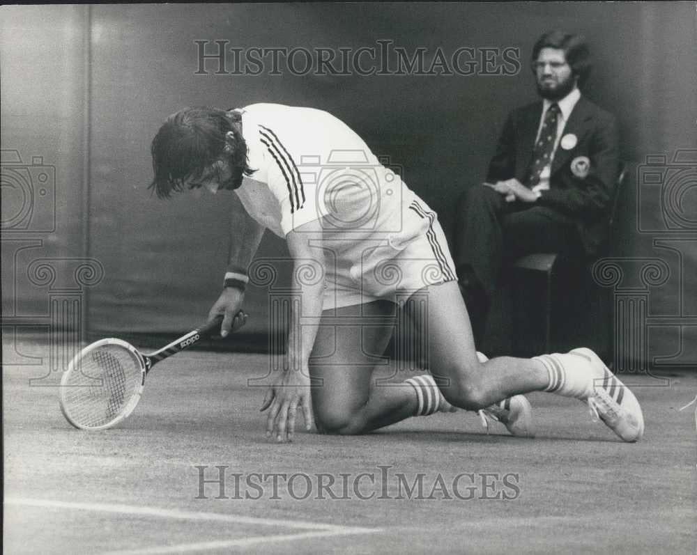 1978 Press Photo Nastase banned from Top Tennis for three month - Historic Images