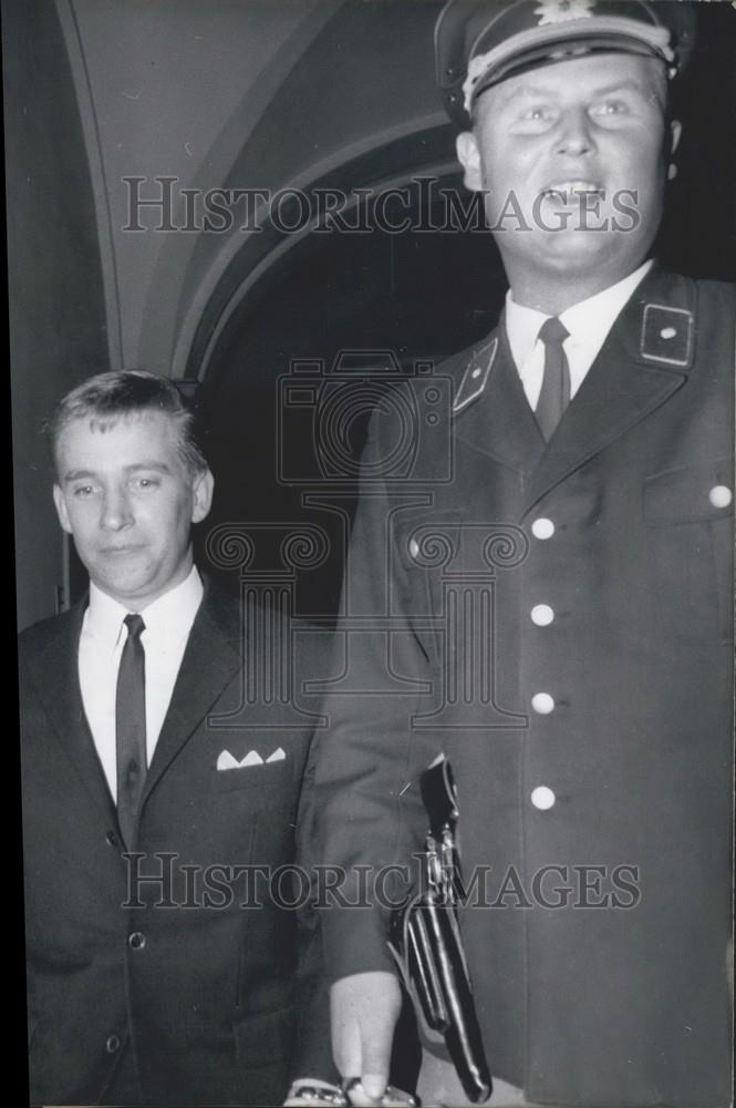 1967 Press Photo Enzian-Murder Proceedings in Munich-Wilhelm Leinauer Trial - Historic Images