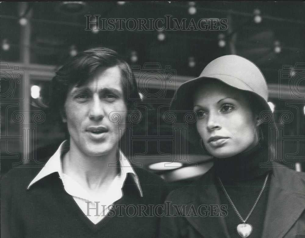 1980 Press Photo Tennis star Ilie Nastase &amp; Wife Seek Divorce - Historic Images